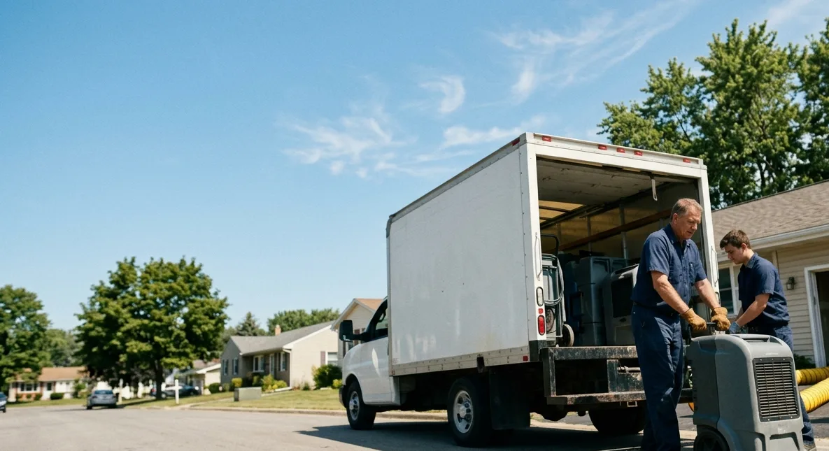 Water Damage Cleanup in Wickliffe, OH near me
